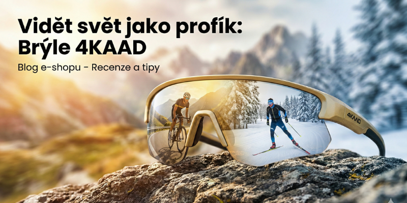 Vidět svět jako profík: Proč jsou brýle 4KAAD naprostý game-changer pro váš trénink?